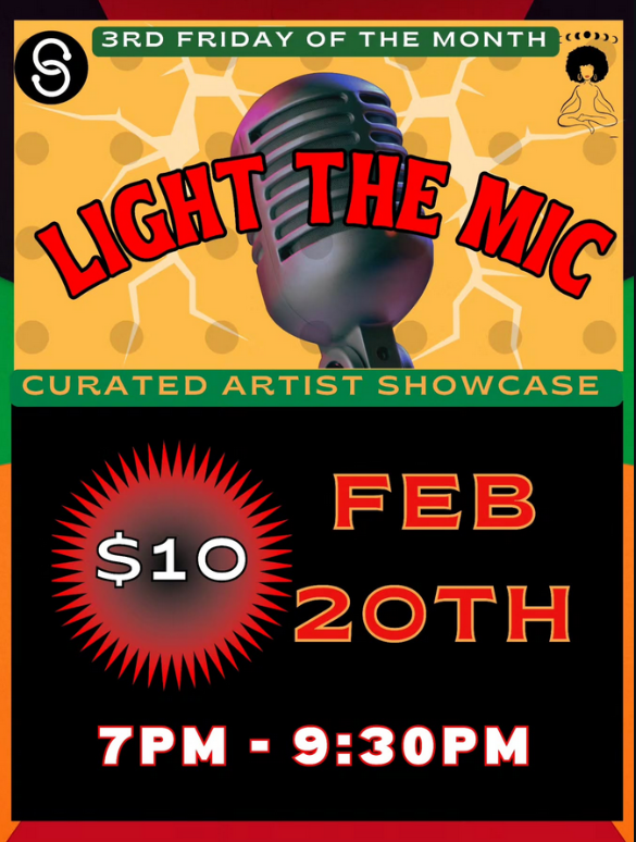 February 20th 10 dollars light the mic at splinter collective